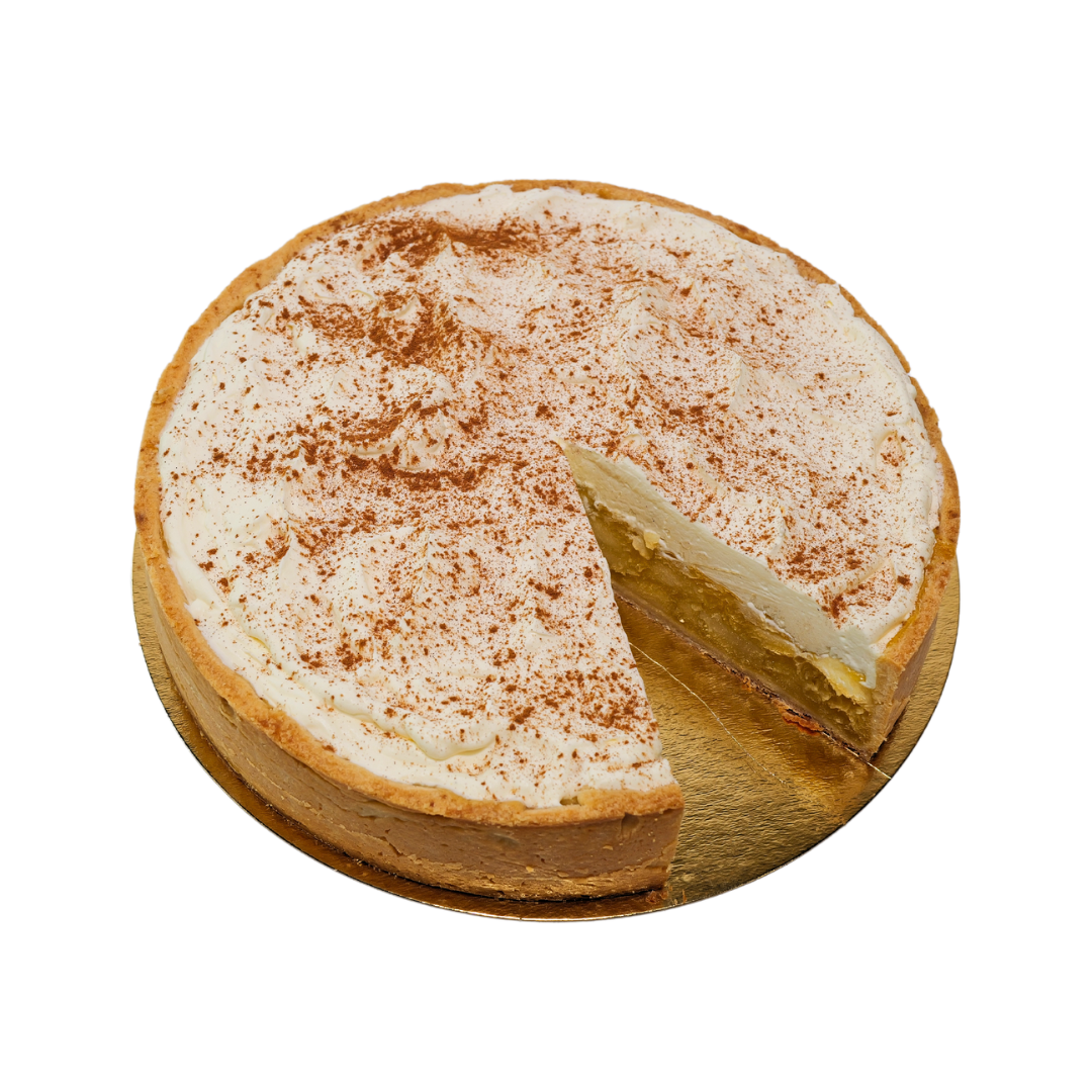 Apfelwein Torte Anschnitt