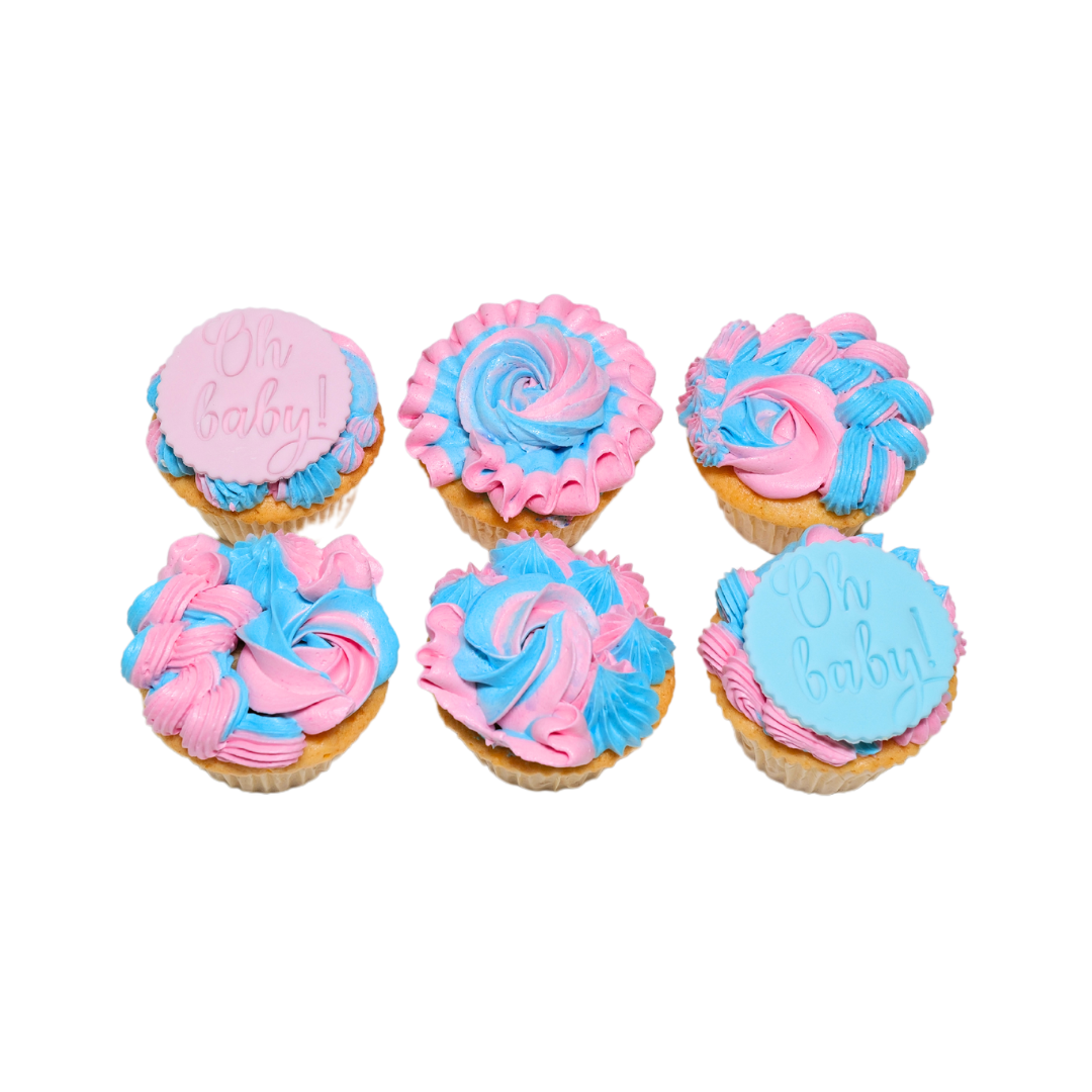 Cupcakes Gender Reveal