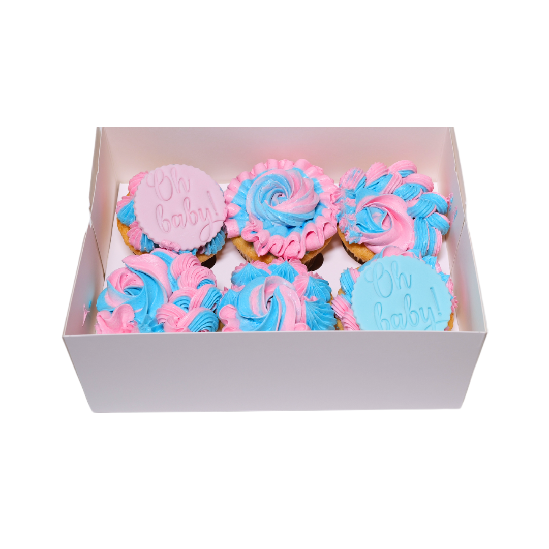 Cupcakes Gender Reveal
