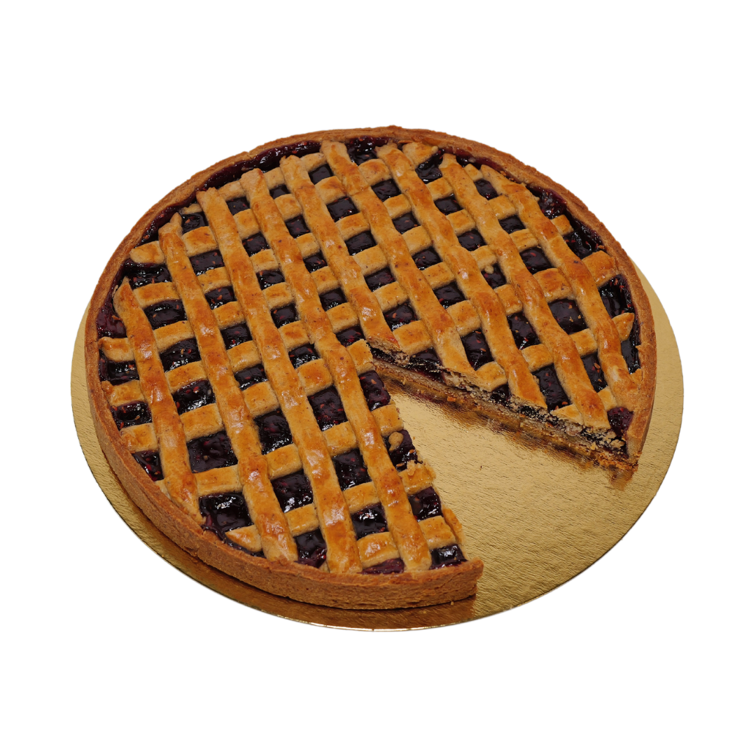 Linzertorte Anschnitt