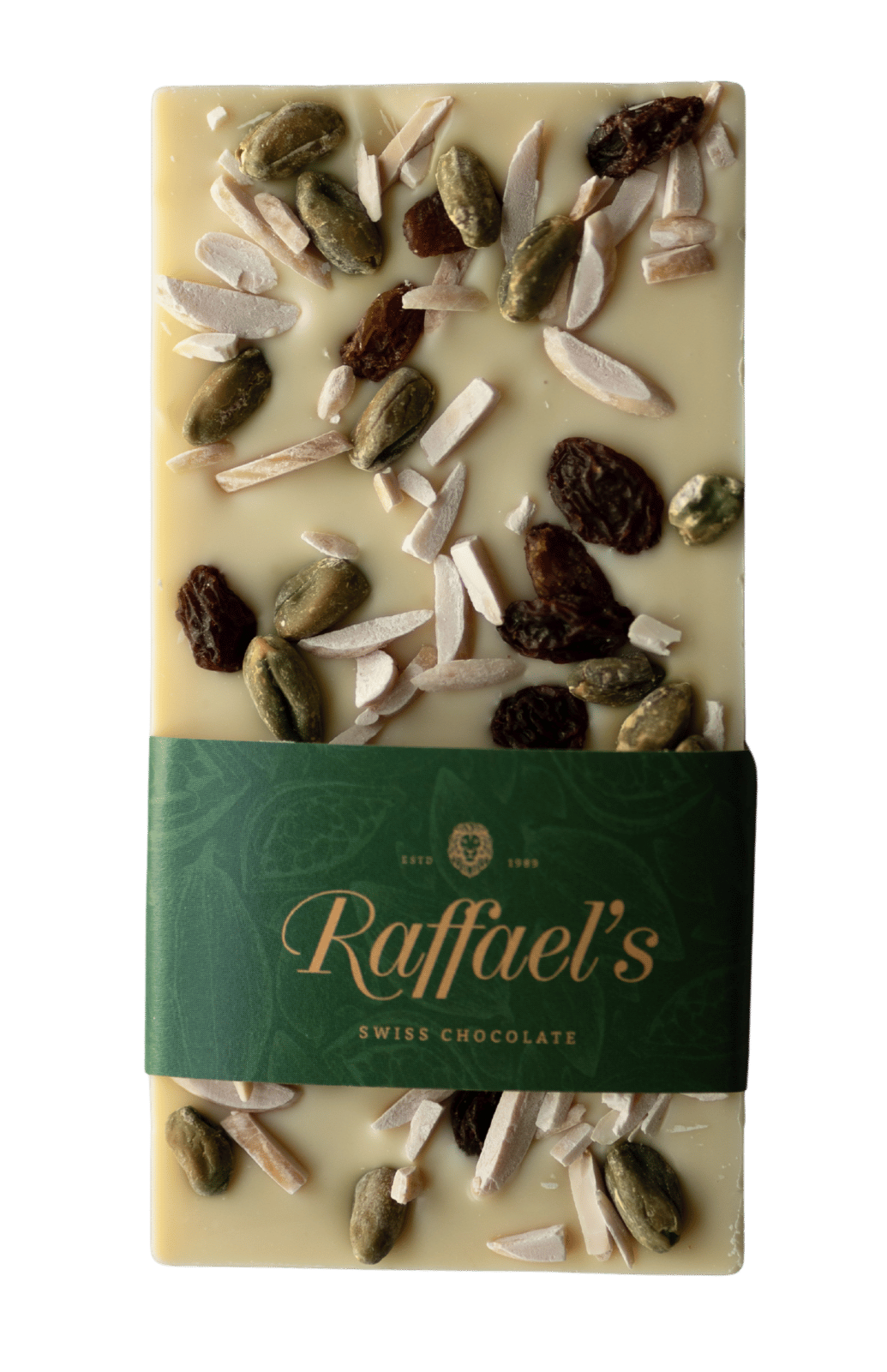 Schokoladentafel Oriental Weiss