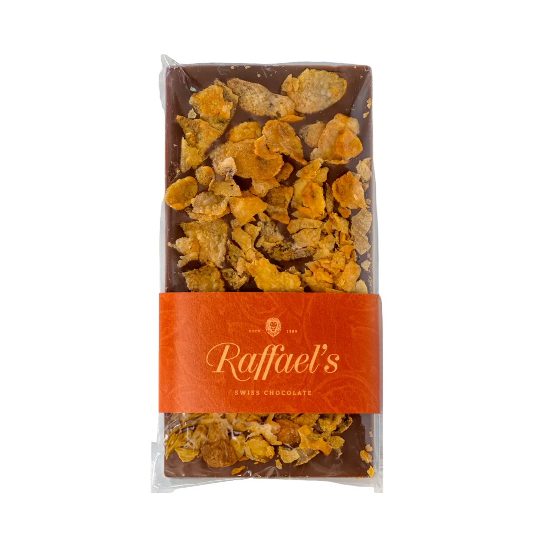 Schokoladentafel Vollmilch Cornflakes