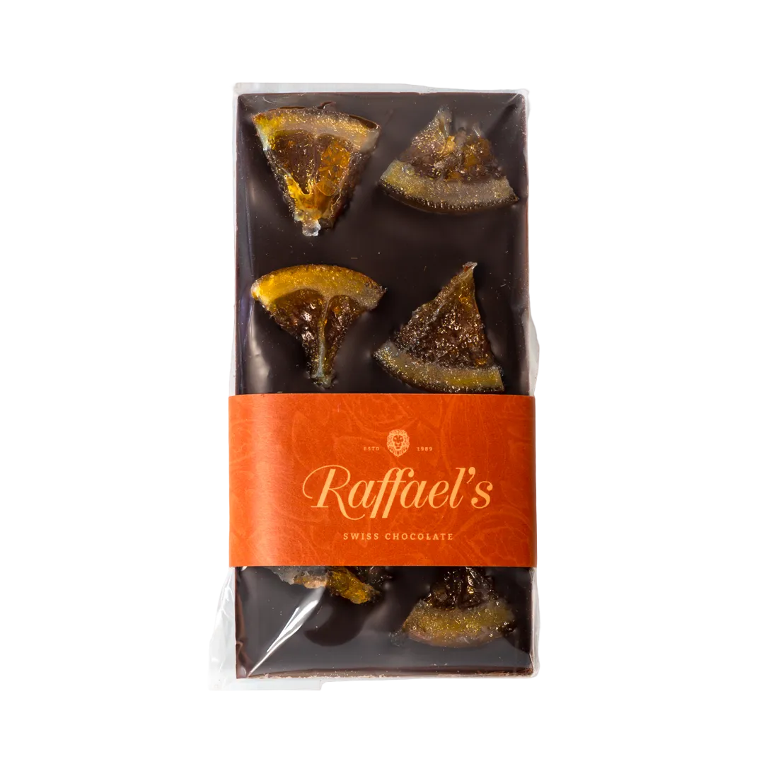 Schokoladentafel Orange