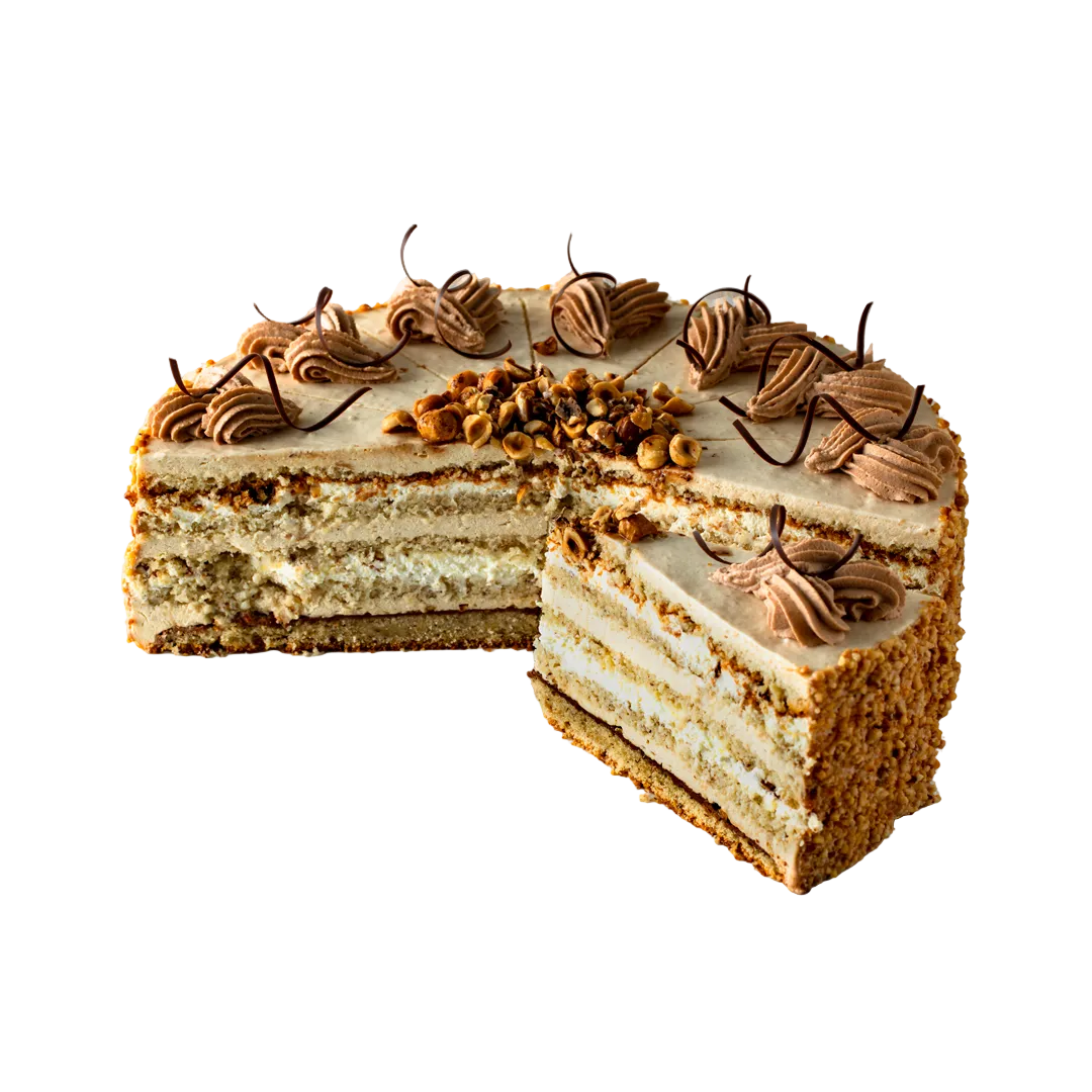 Haselnuss-Rahm-Torte